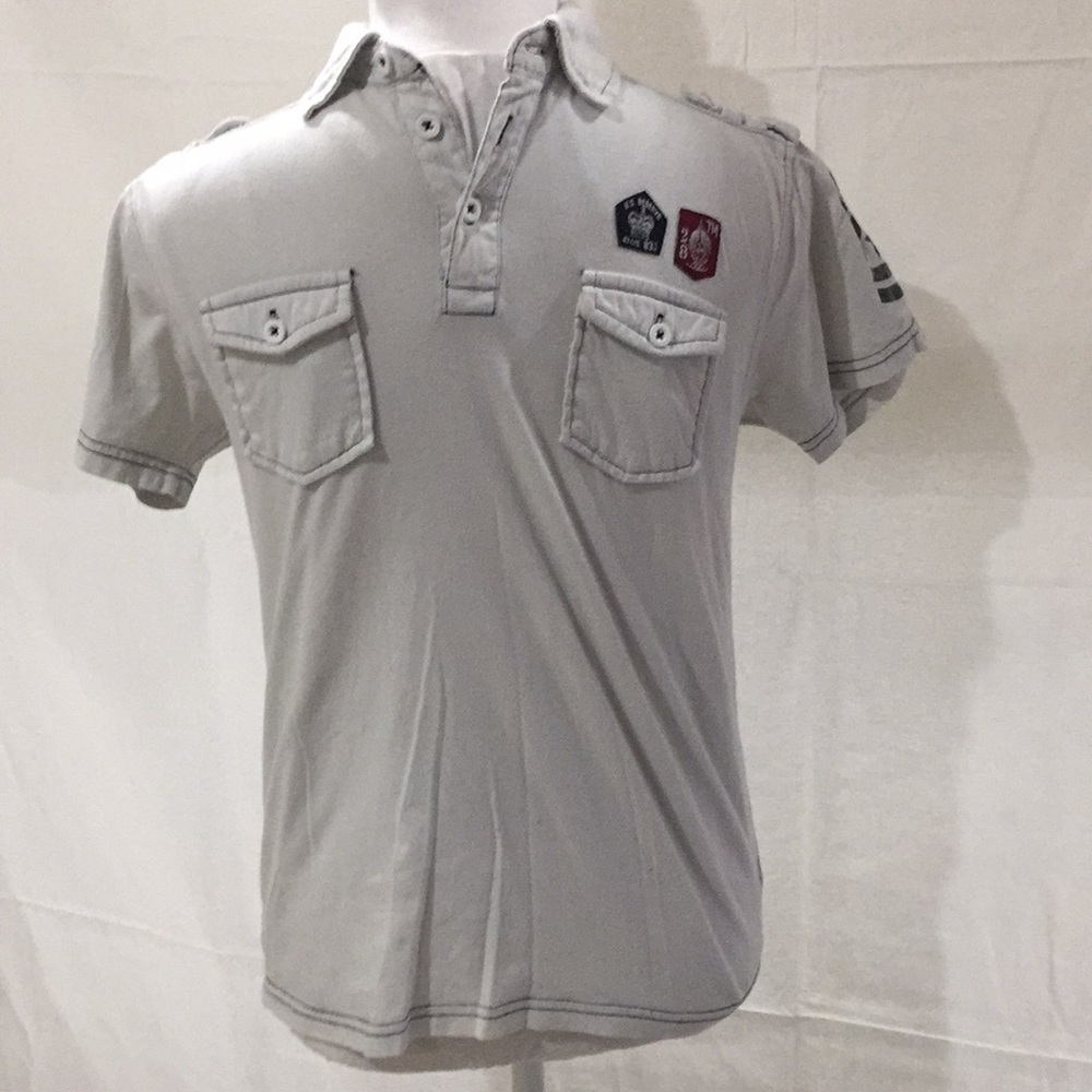 Boys First Wave off-white shirt